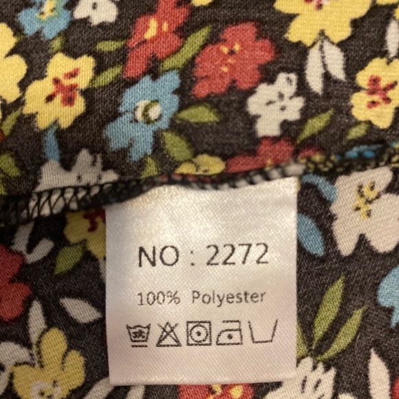 NWT Sucrefas Floral Mini Dress/Tunic - Picture 6 of 7